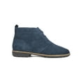 thumbnail image 3 of WHITE MOUNTAIN Womens Navy Pull Tab Padded Lug Sole Auburn Round Toe Lace-Up Leather Booties 7 M, 3 of 4