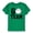 GREEN, variant on Instant Message - Go Team Baseball - Youth Boys Short Sleeve Graphic T-Shirt