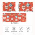 thumbnail image 2 of Yayeee Pillowcase King Size Set of 2 Satin Wrinkle Resistant Pillow Case, Retro Christmas Ornaments Pattern, 2 of 8