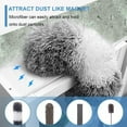 thumbnail image 4 of Microfiber Duster for High Ceilings (6pcs), Happylost 100" Telescopic Extension Pole Kit, Reusable Duster, Washable Lightweight Duster for Ceiling Fan Webs, Blinds, 4 of 7