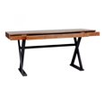 thumbnail image 1 of Reale Desk Walnut Wood Brown, 1 of 4