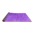 thumbnail image 2 of Ahgly Company Indoor Square Persian Purple Bohemian Area Rugs, 7' Square, 2 of 4