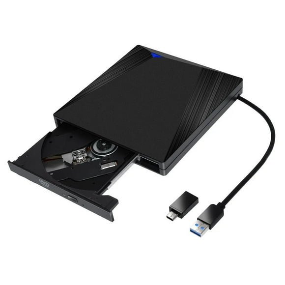 External DVD 3.0 USB Ultra-thin Portable Optical Drive Burner Reader Player ,Latest USB 3.0 Tech