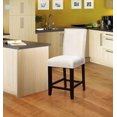 thumbnail image 2 of Tabouret de comptoir brillant Kern, 2 of 7