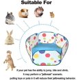 thumbnail image 3 of -Blue Parque Infantil Portátil para Animales Pequeños, Valla Abierta para Ejercicios para Mascotas Pop para Exteriores/Interiores, Accesorios para Conejillos De Indias Valla De Pa, 3 of 3