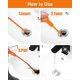thumbnail image 3 of 6 pack of 20 inch sewer hair removal tool, sewer clog removal tool, hair trap shower drain tool, sewer drill hair, 3 of 4