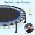 thumbnail image 5 of 60" Trampoline for Kids with Basketball Hoop, SHINPT Recreational Trampolines with Safety Enclosure Net, Mini Outdoor Trampoline with Adjustable Gymnastics Bar, Easy Assembly, Outdoor, Indoor, 5 of 9