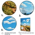 thumbnail image 3 of Designart "Electric Reverie Power Lines wall art III" Cityscapes Wall Decor, 3 of 5
