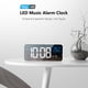 thumbnail image 3 of Reloj despertador digital LED para dormitorio Reloj electrónico con termómetro 2 alarmas Funció Abanopi  Reloj, 3 of 7