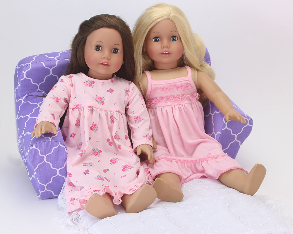 Sophia's Kids Plush Pull Out Couch/Double Bed Sized for 18" Dolls