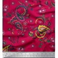 thumbnail image 1 of Soimoi Viscose Chiffon Fabric Floral & Paisley Print Fabric by Yard 42 Inch Wide, 1 of 3