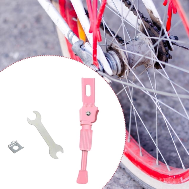 Colaxi Kick Stand,Kids Bike Kickstand Foot,Nonslip,Rear Mount,Riding,Replaces,Bike Leg Stand Side Rear Kick Stand Adjustable 16 in
