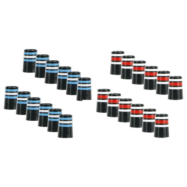 koolsoo 24Pcs Golf Iron Ferrules for Taper Tip Iron Wedge Size .370 End Caps