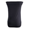 thumbnail image 6 of VNKIDY Womens Solid Color Strapless Tube Top With Banded Hem Loose Fit Casual Sleeveless Blouse For Summer Everyday Wear Night Out Black XL, 6 of 6