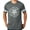 Heather Charcoal, variant on Manu Bay Surf Company WHITE STARFISH surfer Tee Shirt, Large Heathered Navy/White