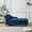 Blue, variant on DEALTOPS Futon Sofa Chair with Storage Lounge Couch Modern Upholstered Sofa Recliner Lounge Chair for Living Room- Blue