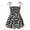 Black, variant on Baby Girls Sundress, Summer Toddler Sling Sleeveless Straps Cute Floral Princess Dresses , Black