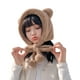 thumbnail image 2 of 2 gorros con de oso para mantener el calor, protección para los oídos, gorro de para mujer, de Navidad jinwen Gorro con orejas de oso, 2 of 8