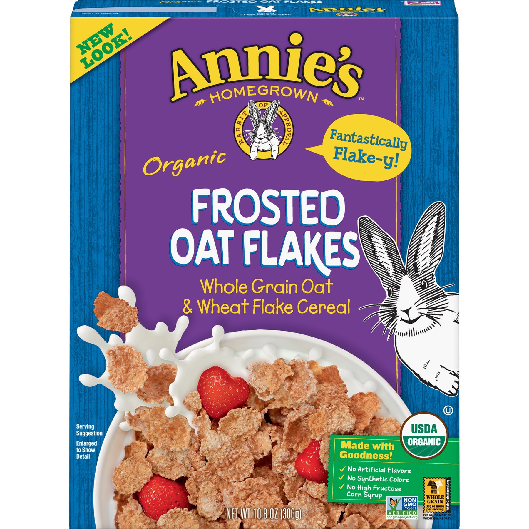 Annie's® Homegrown Organic Frosted Oat Flakes Cereal