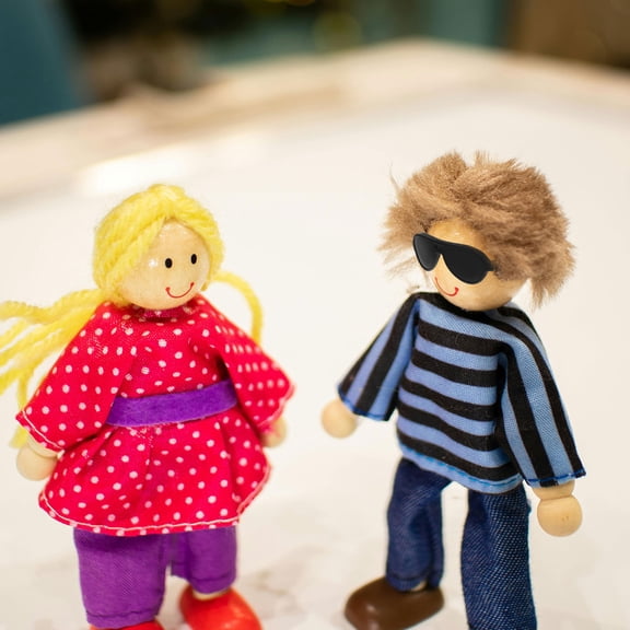 LOLIPPYY 60pcs Miniature Doll Glasses Decorations, Sunglasses Props for Dolls, Doll Accessories Set