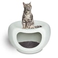 thumbnail image 1 of KE WOOW Cama para Gato, Perro y Otras Mascotas, Plus Asiento para Niños, Color Gris KE WOOW Casa cueva mascotas, asiento, 1 of 2
