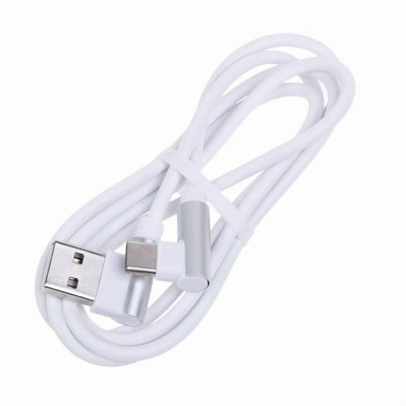 USB C To USB A Male Cable 90 Degree Right Angle 2M Type C Fast Charge And Data Transfer For Smartphones And Tablets