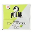 Polar Beverages Diet Tonic Water with Lime, 7.5 Fl oz, 6 Count