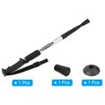 thumbnail image 3 of Uxcell Trekking Poles, Collapsible Hiking Pole 43 Inch with Mud Basket, Silver, 3 of 5