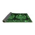 thumbnail image 2 of Ahgly Company Indoor Square Medallion Emerald Green French Area Rugs, 7' Square, 2 of 4