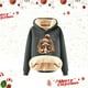 thumbnail image 2 of WILLBEST Sudadera con Capucha Oversize para Mujer, con Estampado Navideño de Vaca y Cordero XX-Grande, 2 of 5
