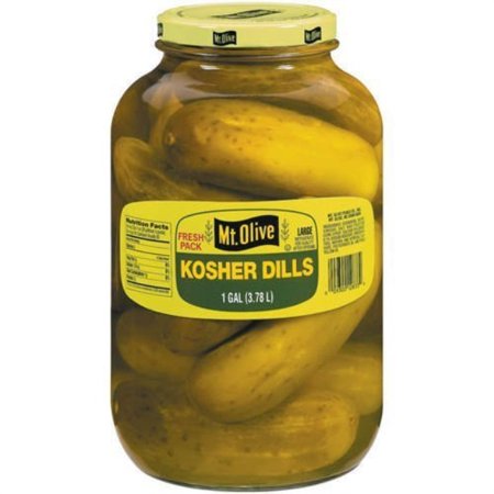 mt. olive - kosher dill pickles - 128-fl. oz. (1 gallon) jar