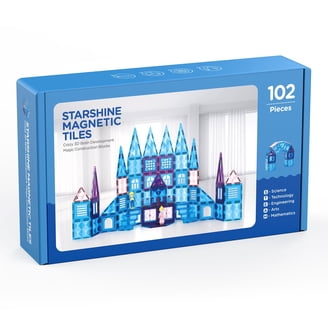 FAO Schwarz Customizable Magnetic Tile & Truck Set - 32 Pieces