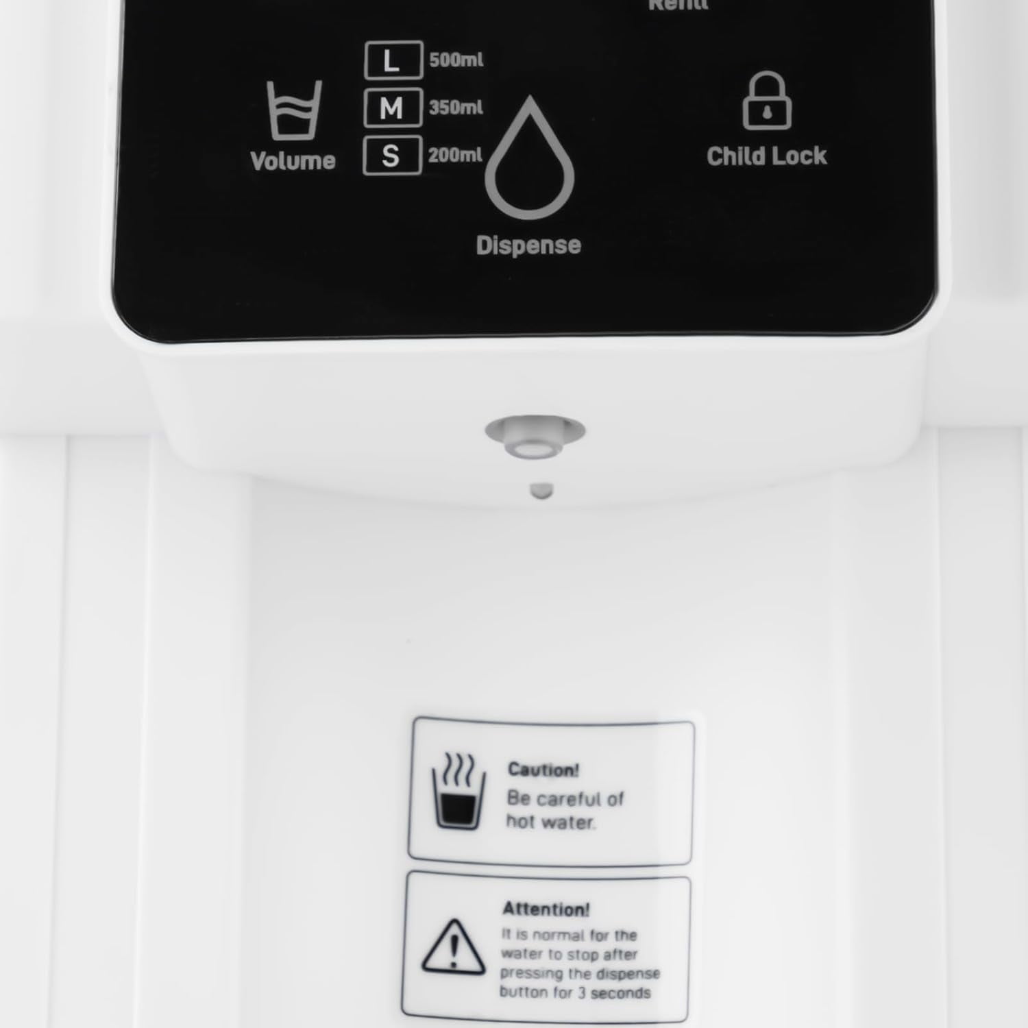 Instant Hot Water Dispenser 3L Electric Kettle with Adjustable Temp 3 Quantitative Water Output Smart Touch Screen for Fasting Boil Hot Water Kettle for Office