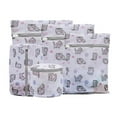 thumbnail image 5 of Storage Laundry Bag Polyester Printing Laundry Bag Underwear Bra Washing Machine Bag Mesh Travel Folding Laundry Basket, 5 of 6