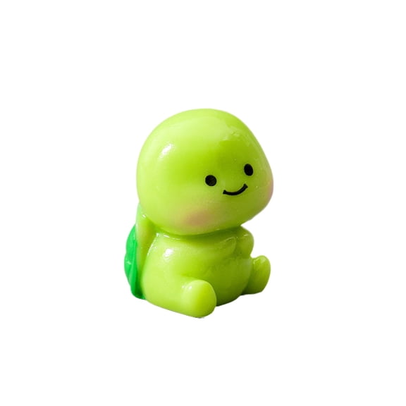 WUJGXI Compact Desktop Turtle Figurine Ornament For Home Small Desktop Hobby Figurine With Intricate Detailing To Whimsical Charm Decoration