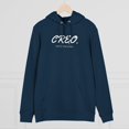 thumbnail image 5 of Printify Creo "Create Your World" Big&Tall Black  Unisex Hooded Sweatshirt, 5 of 25