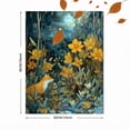 thumbnail image 3 of Golden Fox Sleeping In Flowers Canvas Print Cozy Home Decor, 3 of 8