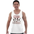 thumbnail image 3 of Father's Day Worlds Best Dad Period Tank Top Sleeveless Tee Men Brisco Brands M, 3 of 6