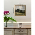 thumbnail image 5 of Drsoum Prairie Vintage Landscape Wall Art The Vast Grassland Prints Home Decor Modern Bathroom Office Decor 10x10in Natural Framed, 5 of 6