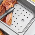 thumbnail image 2 of TrueCraftware- Stainless Steel Half-Size False Bottom- for Heavy-Duty Steam Pan Chafing Steam Table Pan Catering Storage Metal Food Pan, 2 of 5
