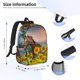 thumbnail image 5 of Disketp Horse Sunflowers Mochila Escolar de 15 Pulgadas, Mochila Ligera para Estudiantes, Viajes y Trabajo, Cómoda y Resistente para el Uso Diario, 5 of 6
