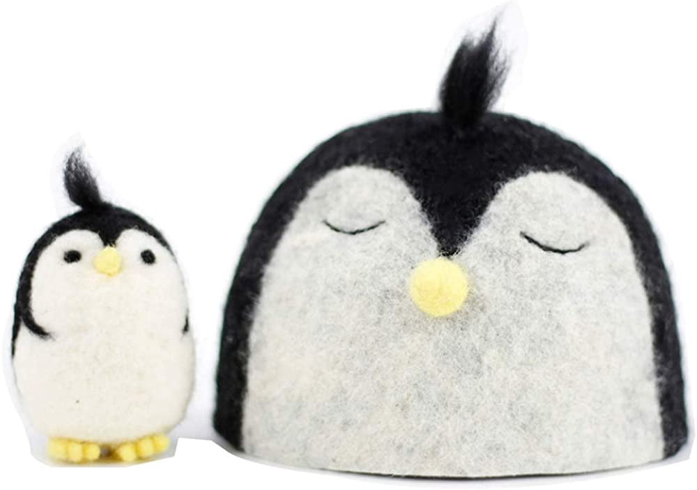 Kawaii Penguin Handmade Wool Felt Hat 