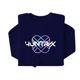 thumbnail image 1 of Pop cazadora para niña Demon Hunters Unisex Printed Anime Print Long-Sleeved Hooded Sweatshirt （Navy）, 1 of 2