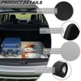 thumbnail image 6 of Binienty Winter Snowman Print Car Trunk Mat, Universal Fit 29" x 39" Anti-Skid Backing Rear Cargo Liner, Scratch Resistant Stylish Vehicle Interior Accessory for Sedan SUV, 6 of 7