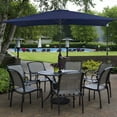 thumbnail image 7 of ACEGOSES 10 x 6.5ft Patio Umbrella with 6 Ribs Tilt and Crank Waterproof Sunshade Canopy for Garden,Yard,Navy Blue, 7 of 7