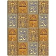 thumbnail image 1 of Cuadro Decorativo - Hanukah Menorah collage verticales Jr  Impresión en canvas, estrechado., 1 of 2