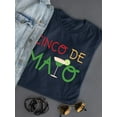thumbnail image 3 of Cinco De Mayo Margarita Shaped T-Shirt Women -Image by Shutterstock, Female Large, 3 of 4