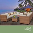 thumbnail image 1 of TKC Laguna 11 Piece Outdoor Wicker Patio Furniture Set, 1 of 1