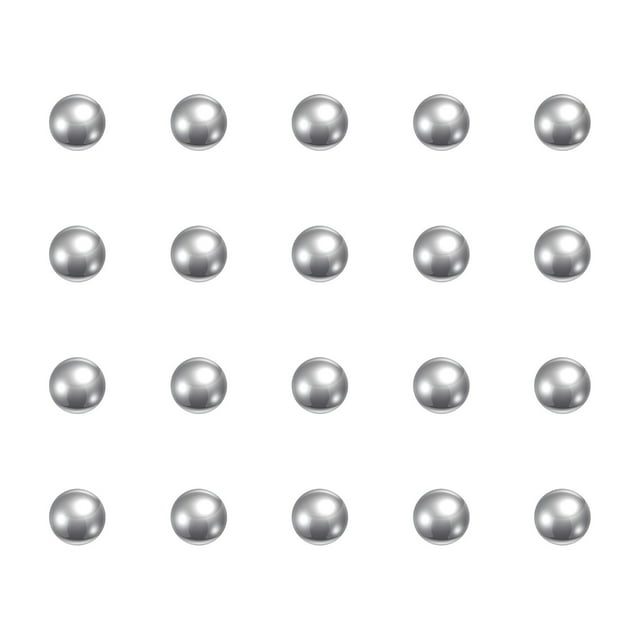 Unique Bargains Boules de Roulement en Acier Inoxydable 2mm 201 G100 Precision Lot de 2500