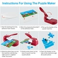 thumbnail image 3 of Briartw 20 Sheets Jigsaw Puzzle Making Machine Adhesive Foams,4x6inch, 3 of 5